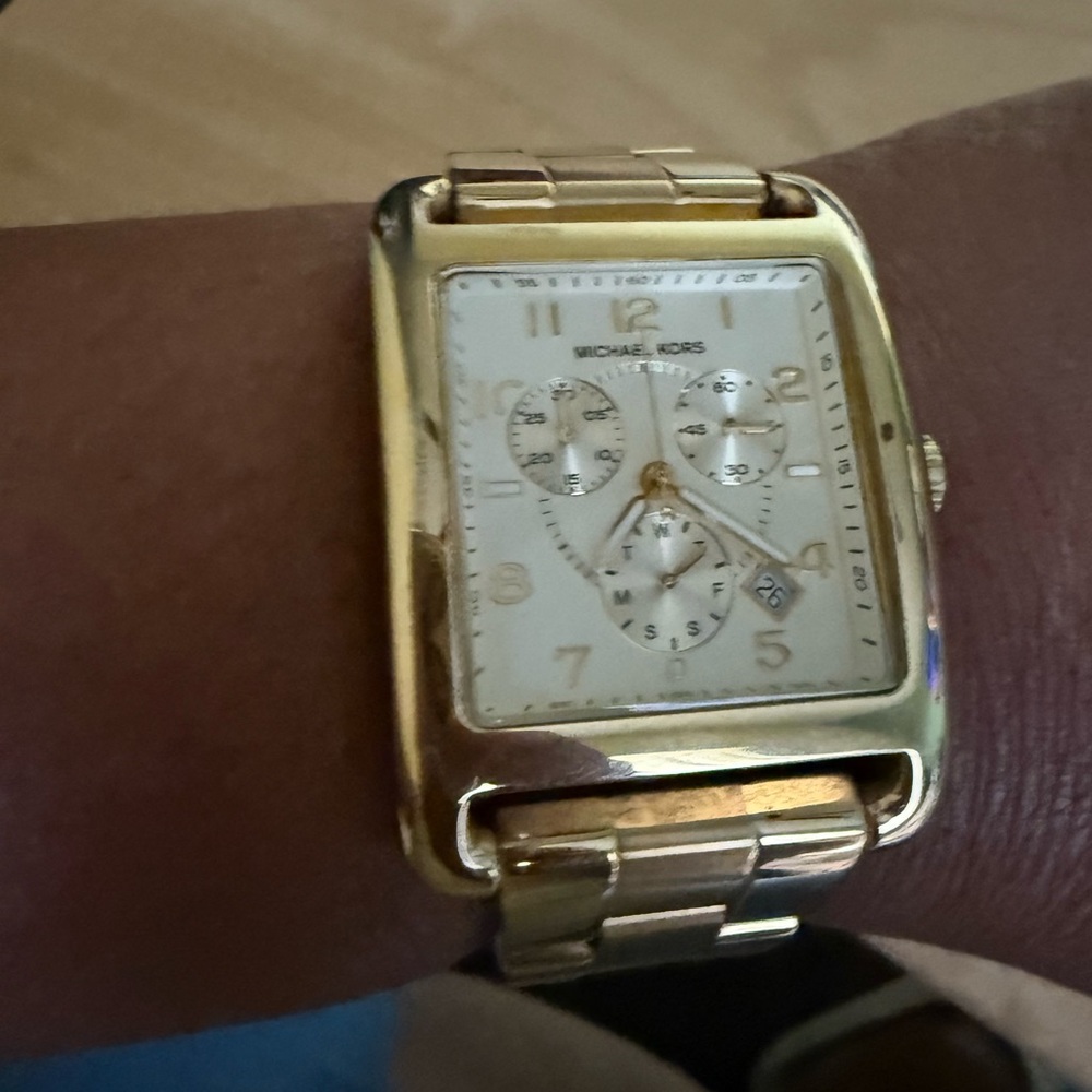 Michael Kors Gold Chronograph Watch